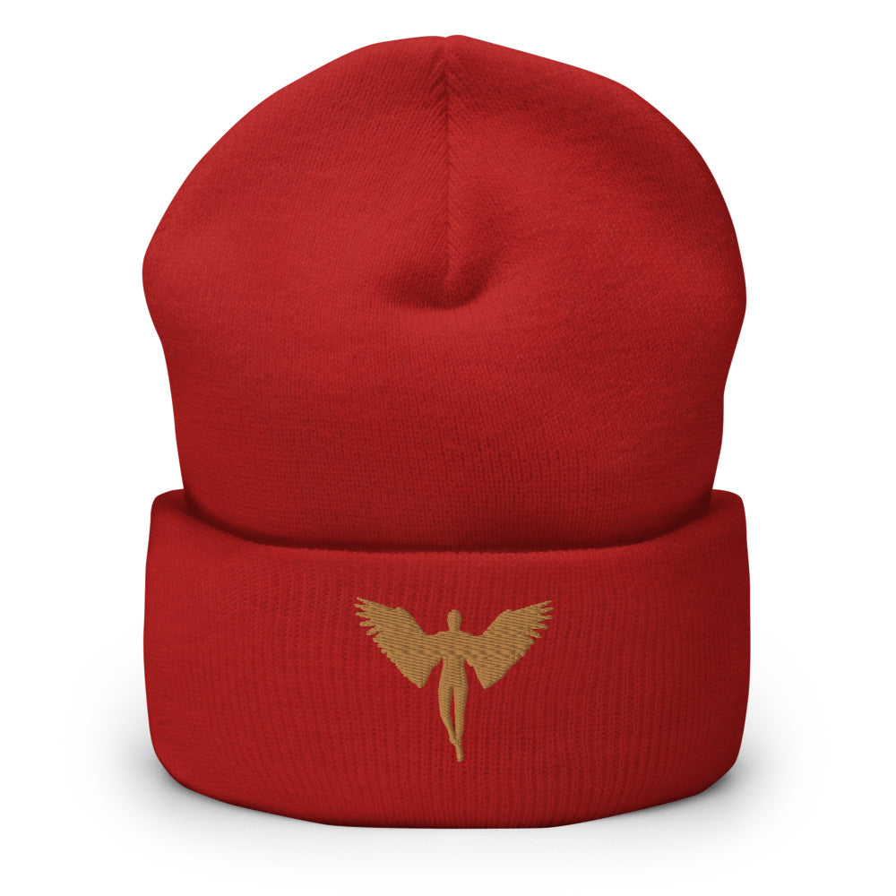 Gold Icarus Beanie