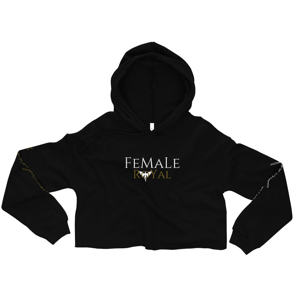 FeMaLe Crop-Hoodie