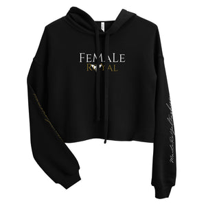 FeMaLe Crop-Hoodie