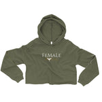 Load image into Gallery viewer, FeMaLe Crop-Hoodie
